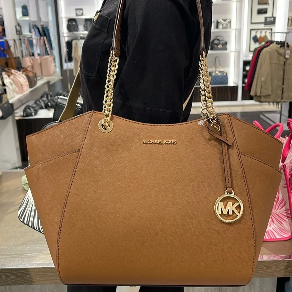 Michael Kors MICHAEL KORS 
Jet Set Large Saffiano Leather Shoulder Tote Bag

NWT - Picture 9 of 16